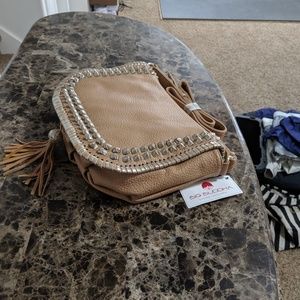 Bug Buddha crossbody bag